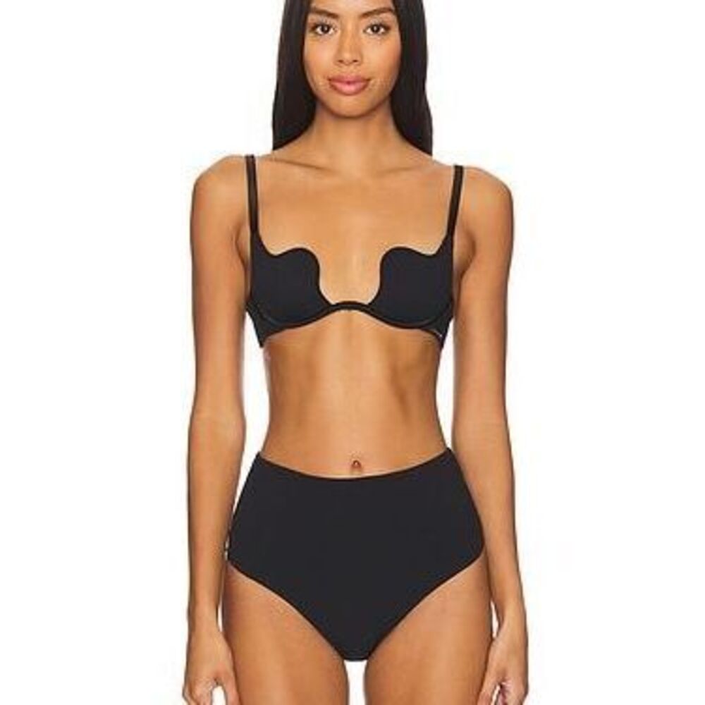 Le Stretch Micro U-plunge Bra in Black